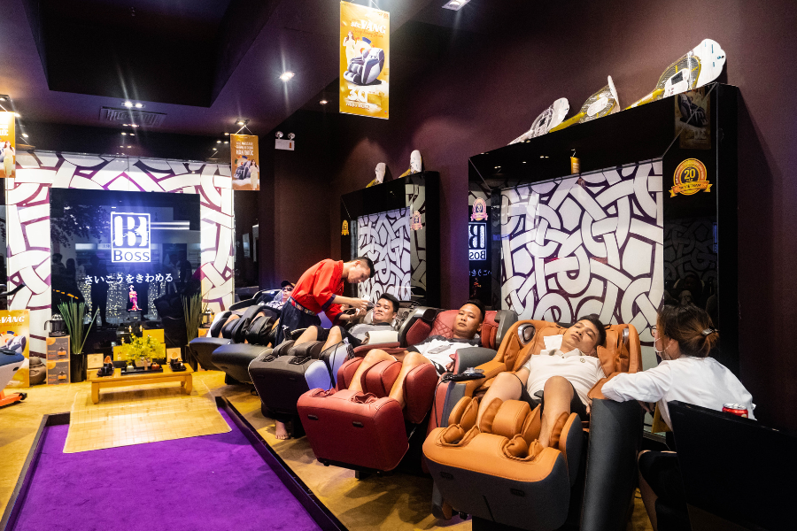 Mua ghế massage Boss