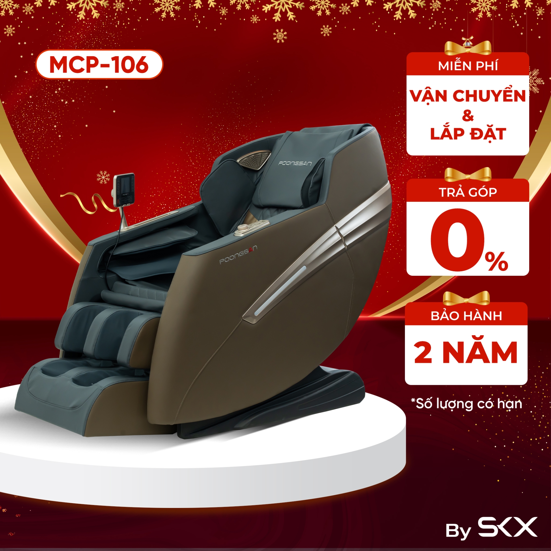 Ghế massage gia đình MCP-106