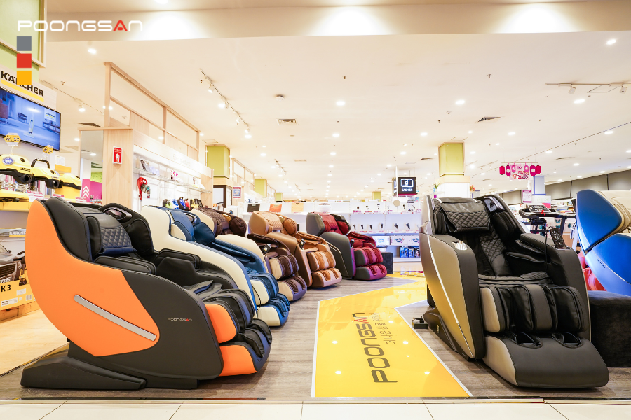 Tháo lắp ghế massage