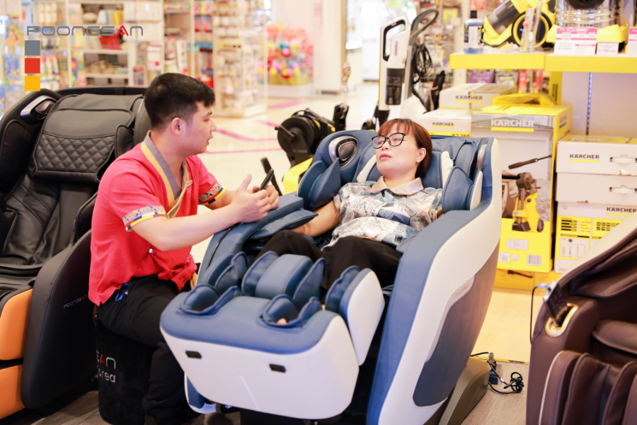 Hướng dẫn c&aacute;ch reset ghế massage Poongsan