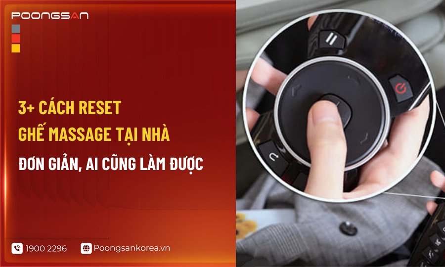 c&aacute;ch reset ghế massage tại nh&agrave;