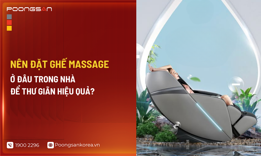 tác dụng của công nghệ ion âm trên ghế massage