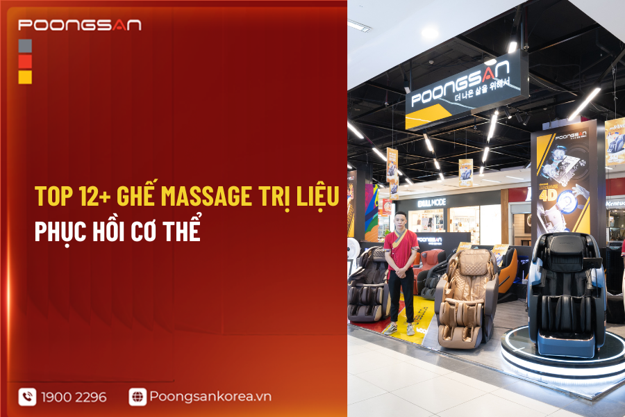 Top ghế massage trị liệu