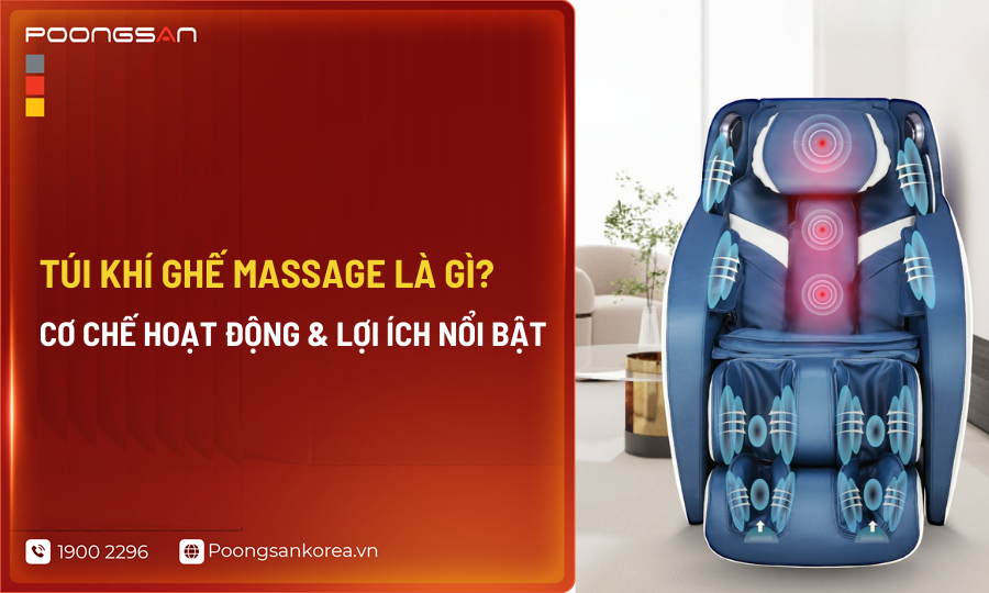 Túi khí ghế massage
