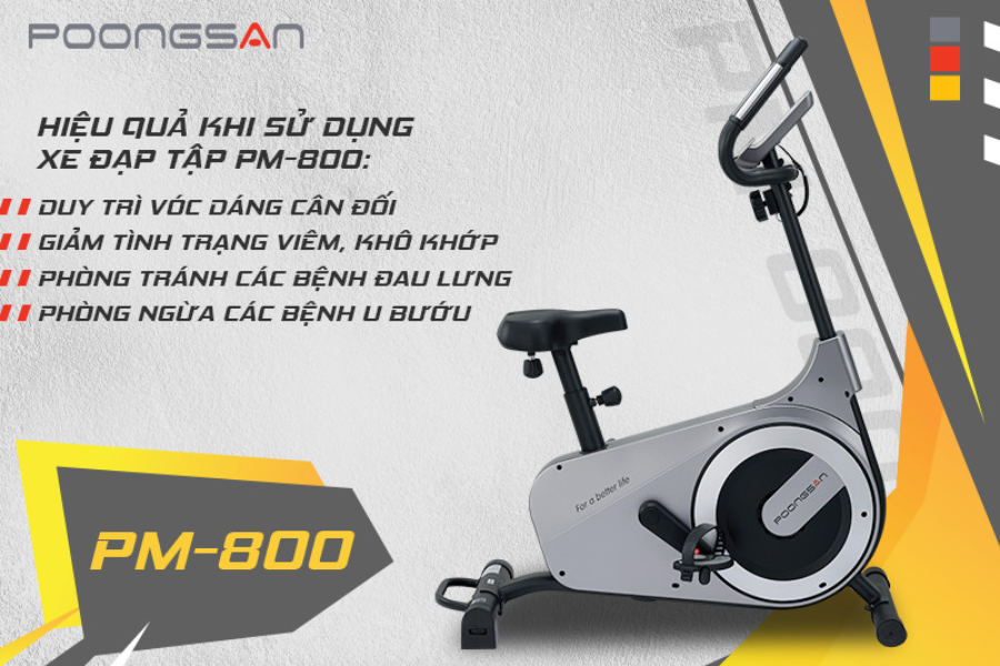 Xe đạp tập Poongsan