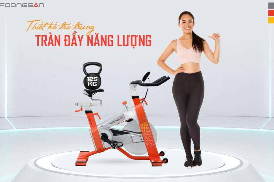 Ưu điểm nổi bật của xe đạp tập Poongsan