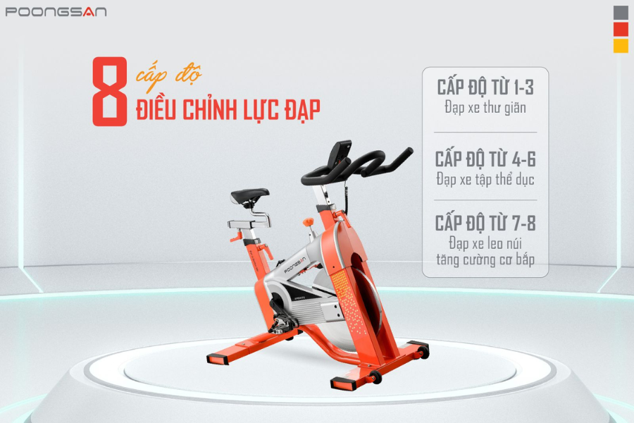 Xe đạp tập thể thao Poongsan BEP-700