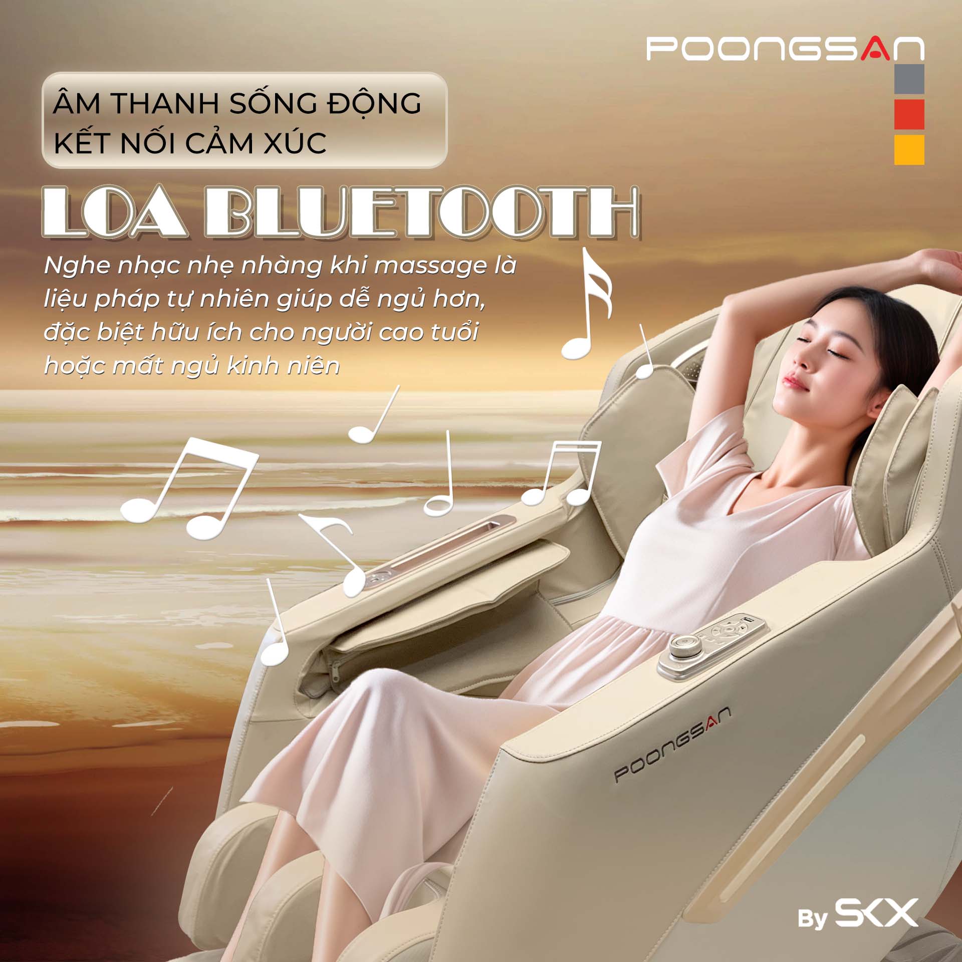 Ghế Massage Toàn Thân Poongsan MCP-106
