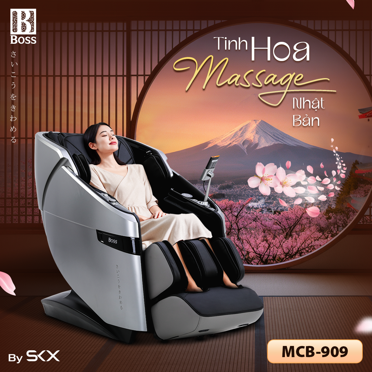 Ghế massage Boss MCB-909