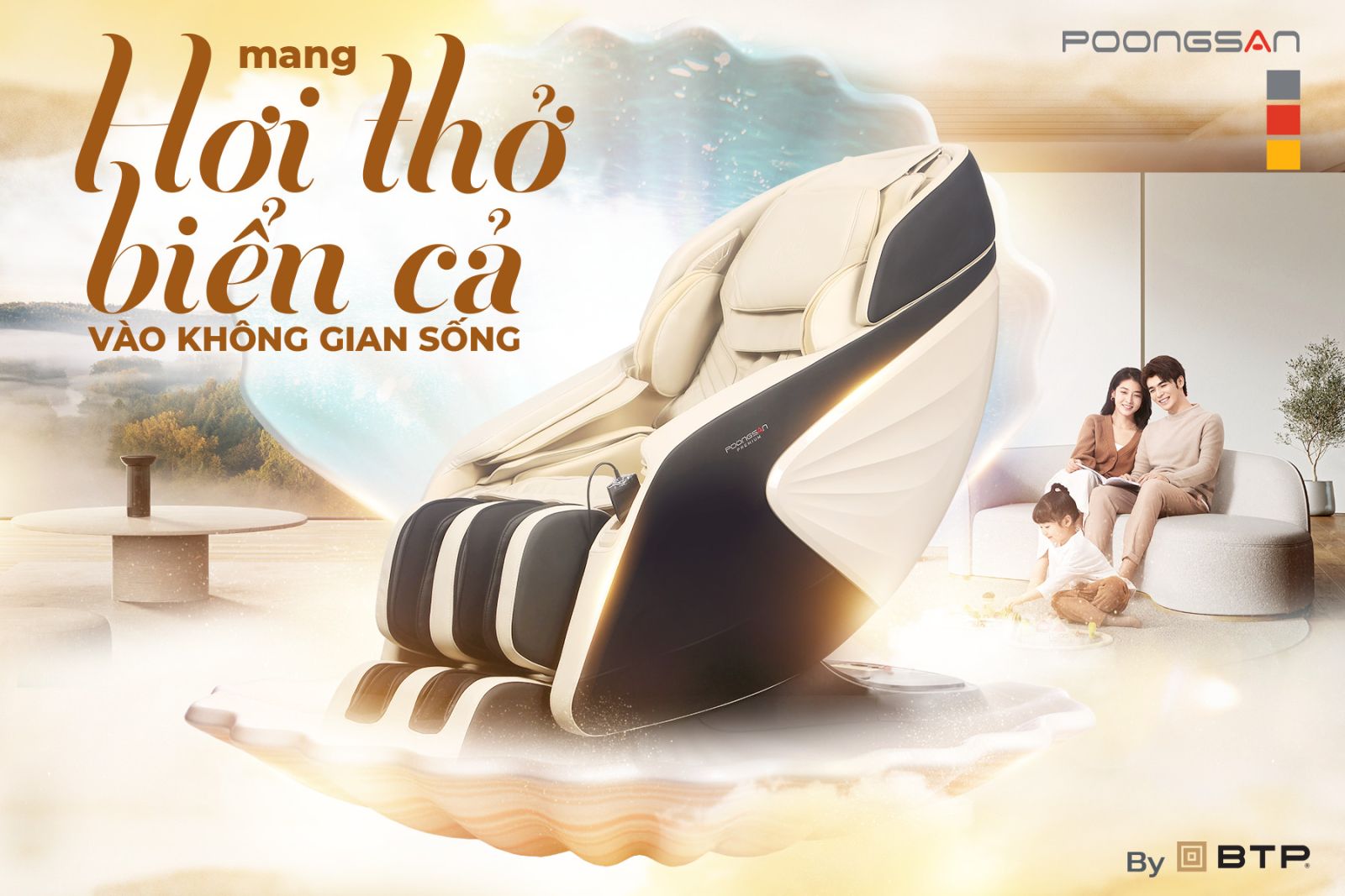Ghế massage Poongsan MCP-502