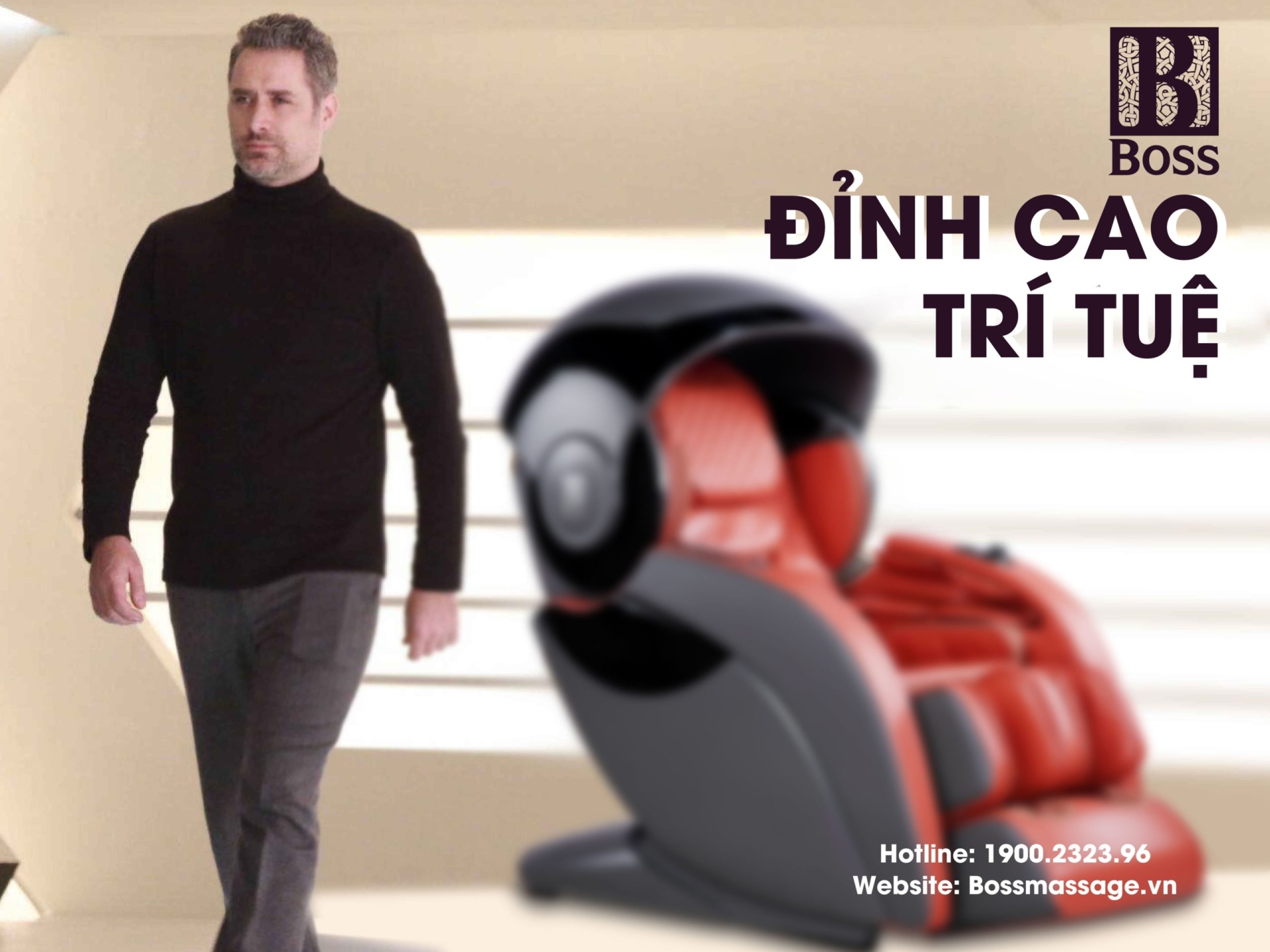 Ghế massage Boss MCB-901 ghế massage trị liệu