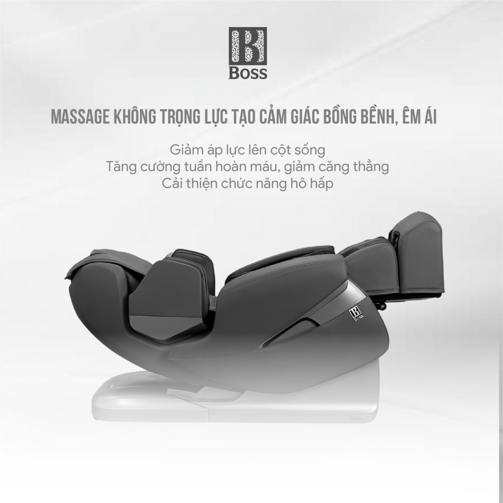 Massage kh&ocirc;ng trọng lực &ecirc;m &aacute;i 