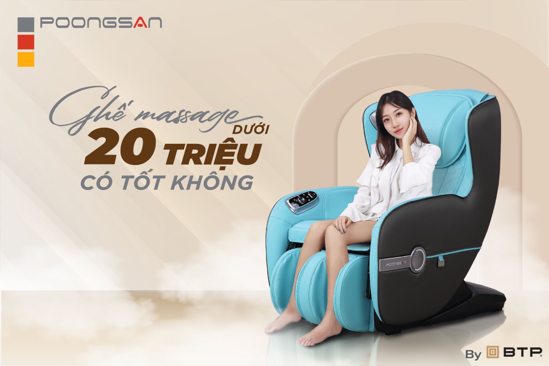 Ghế massage dưới 20 triệu có tốt hay không?