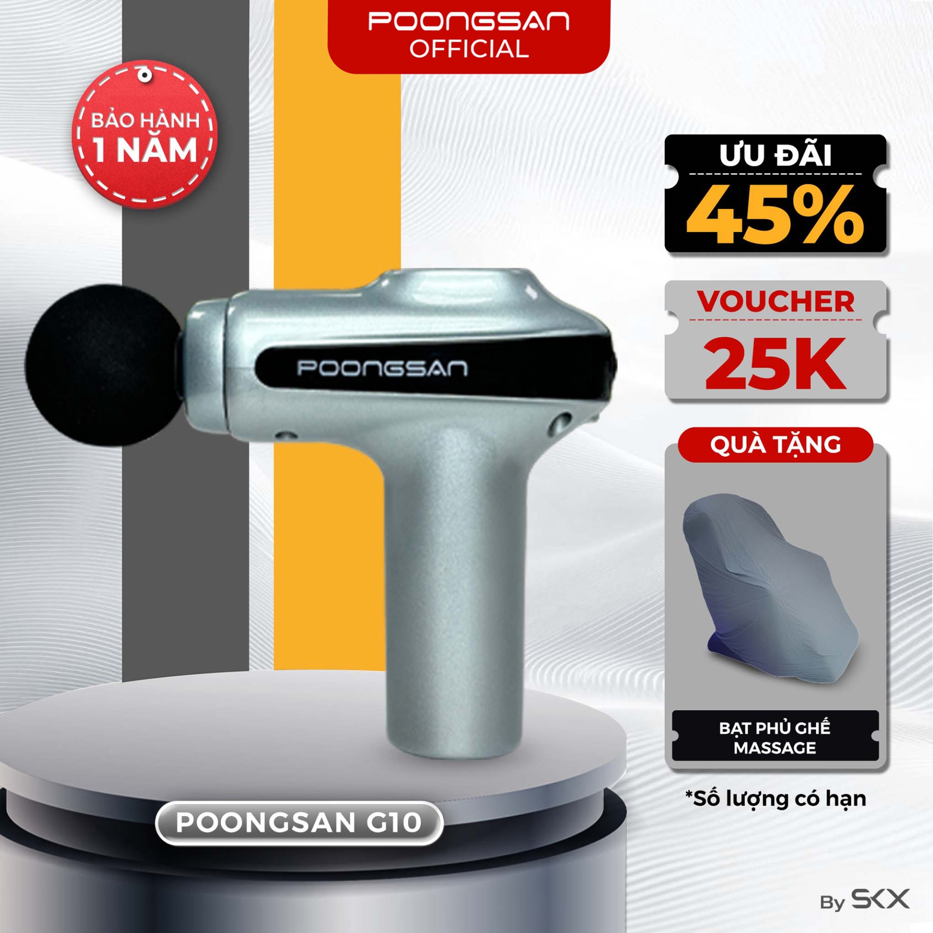 Máy massage cầm tay Poongsan G10