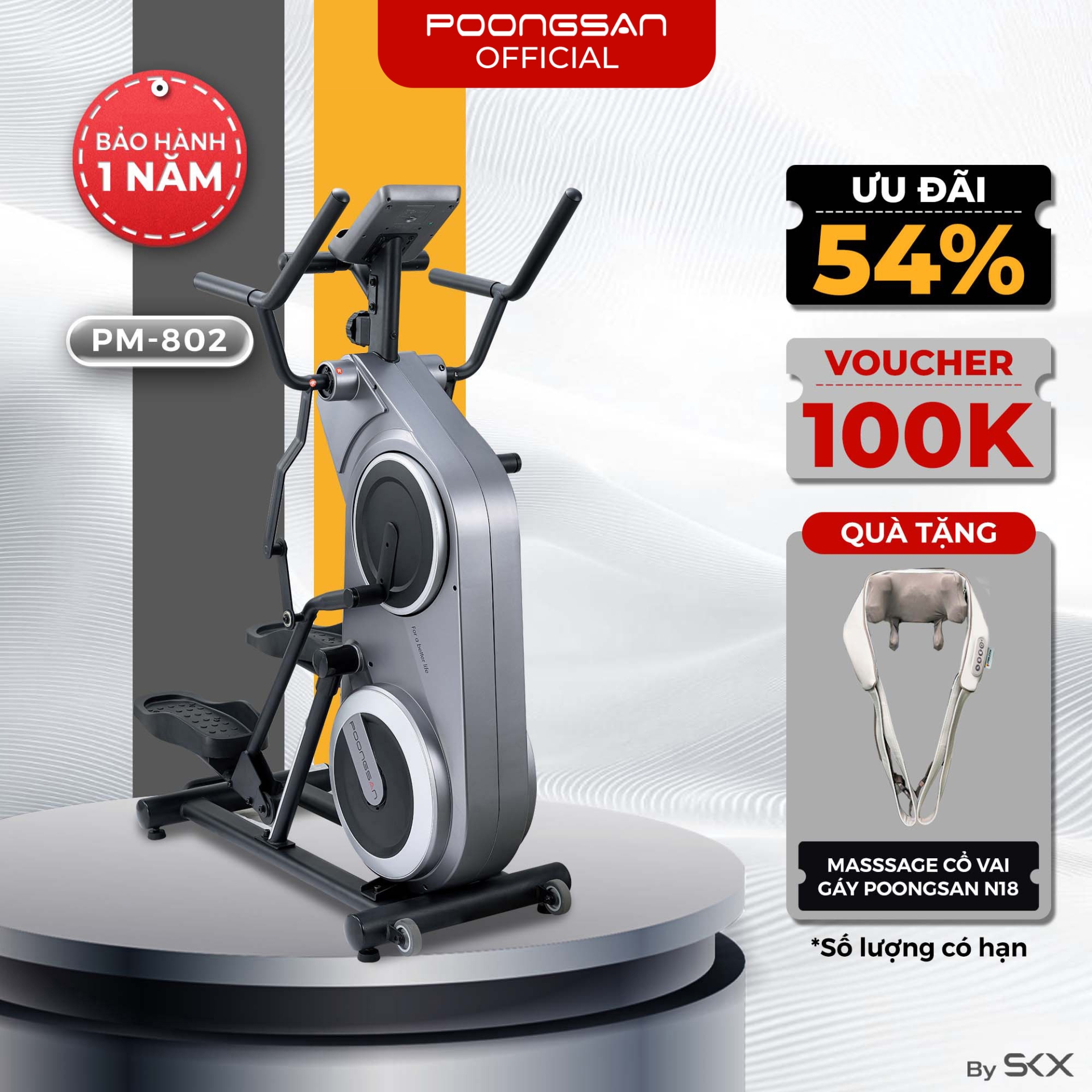 Xe đạp thẩm mỹ Poongsan PM-802
