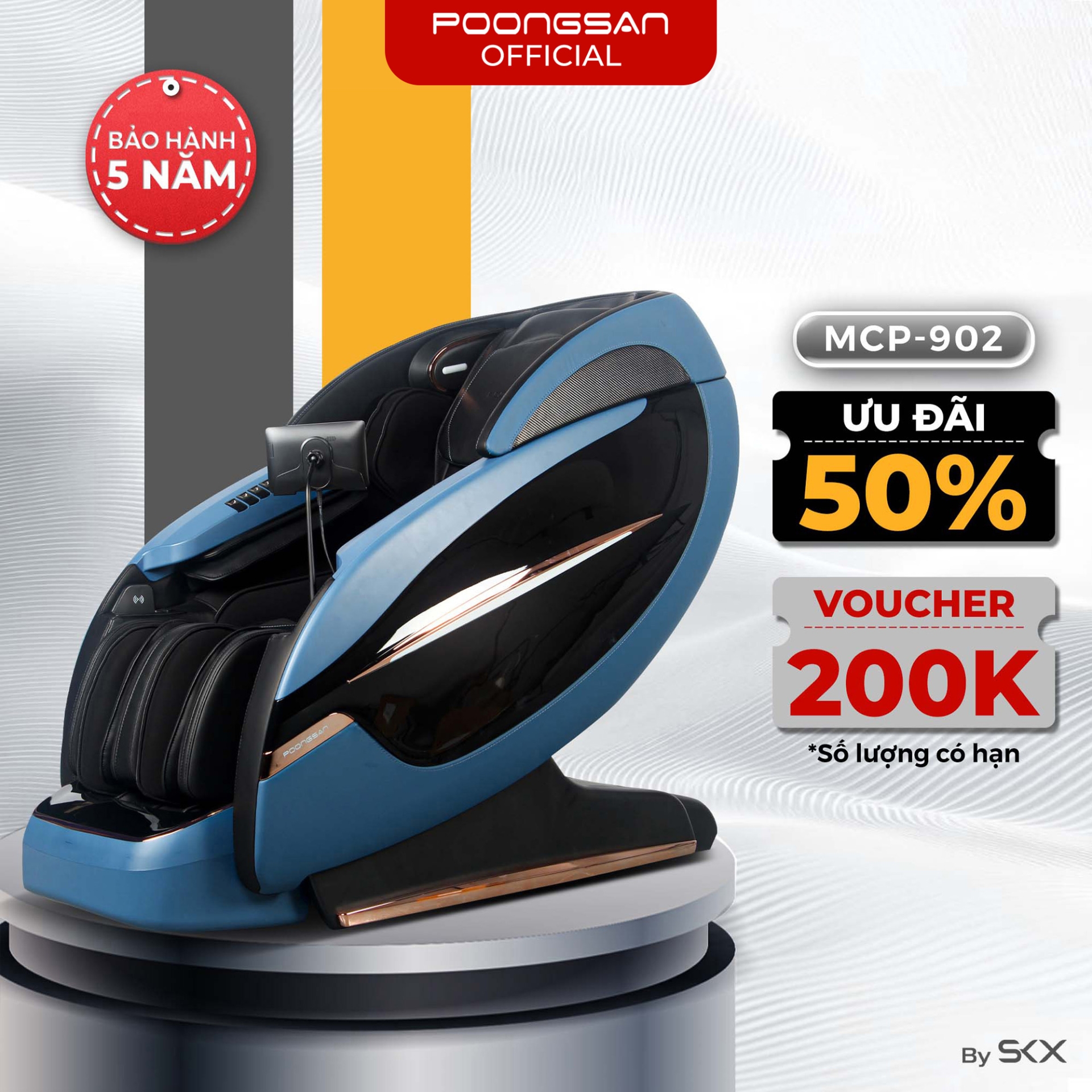 Ghế massage Poongsan MCP-902