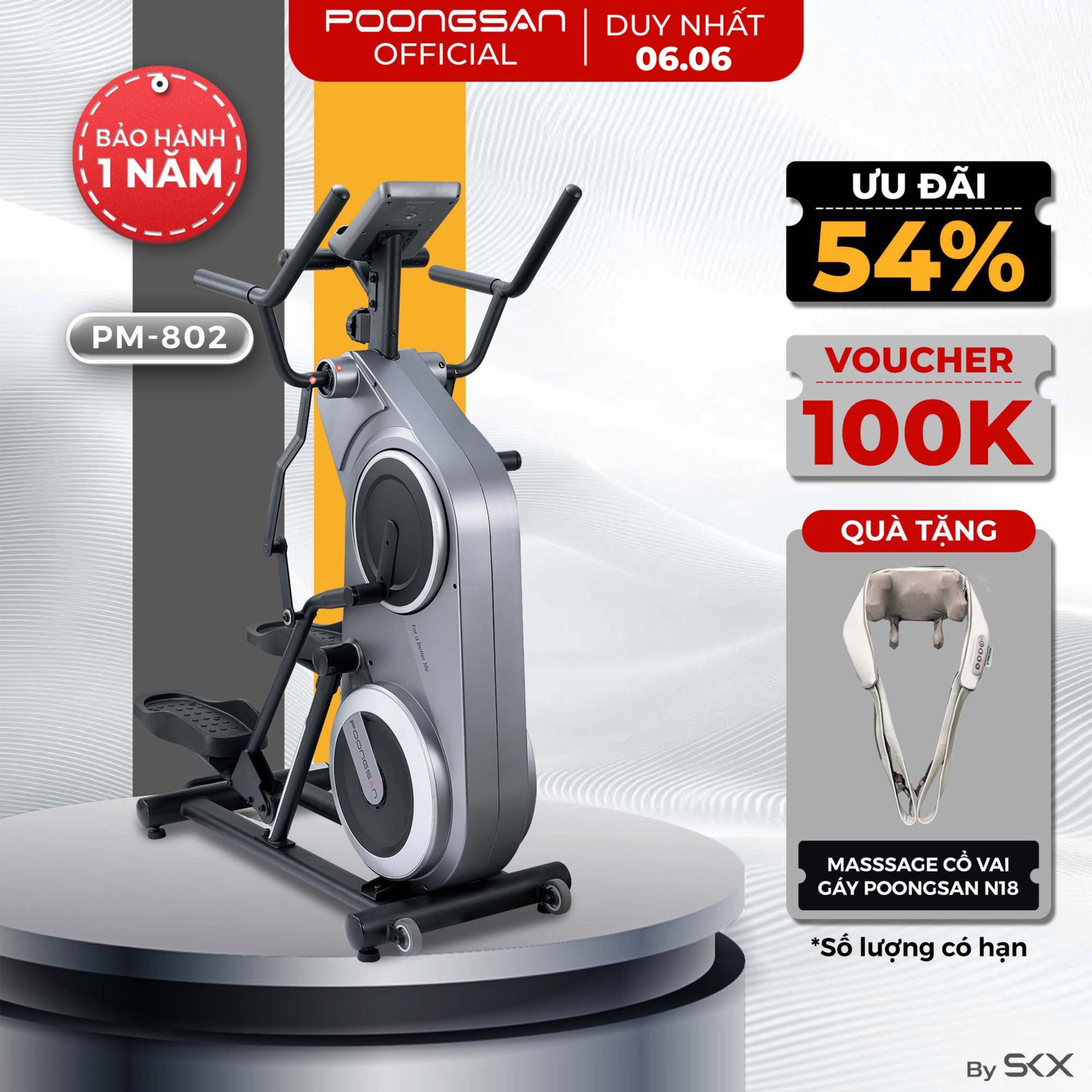 Xe đạp thẩm mỹ Poongsan PM-802