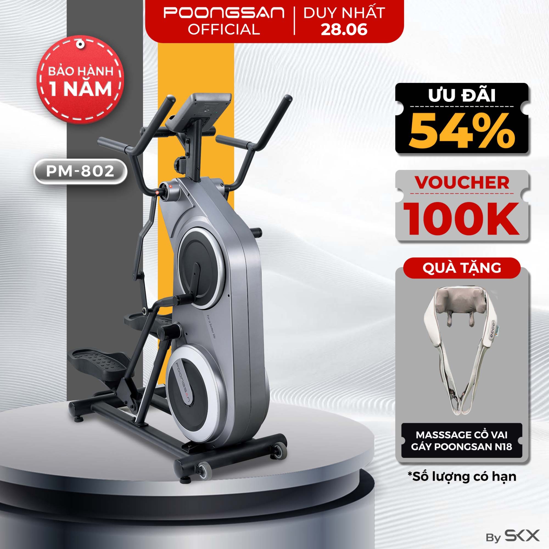 Xe đạp thẩm mỹ Poongsan PM-802