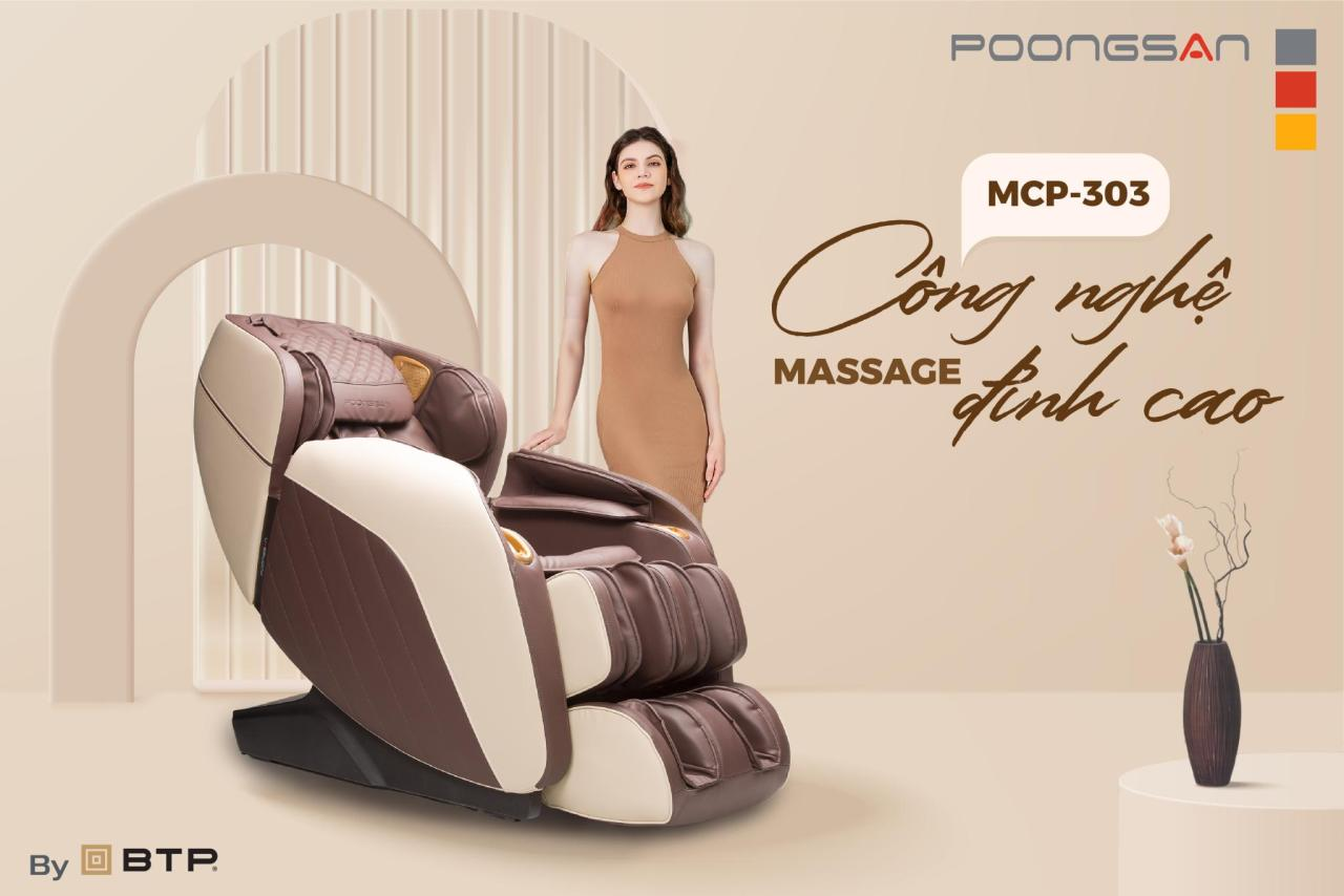 Ghế massage Poongsan MCP-303