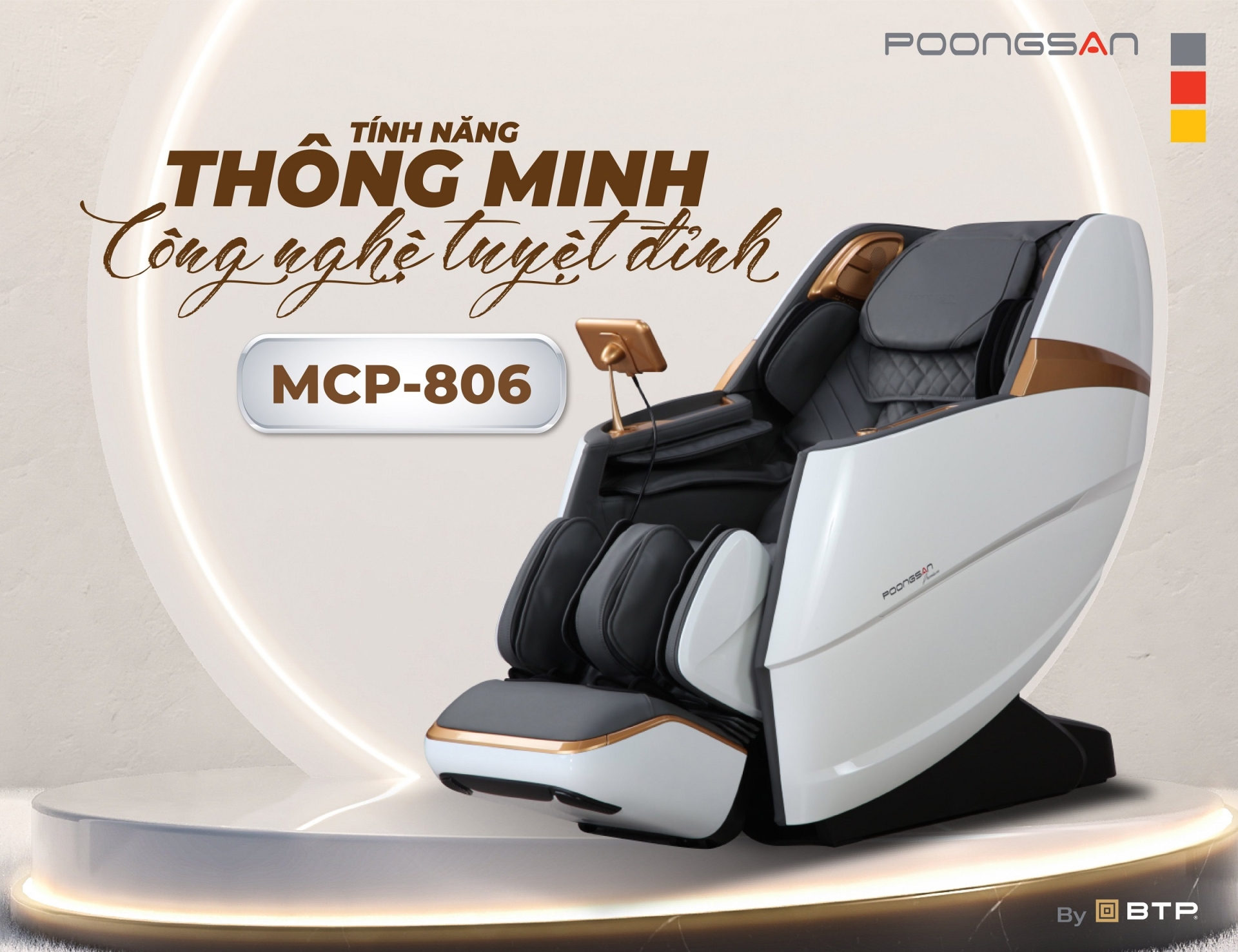 Ghế massage Poongsan MCP-806
