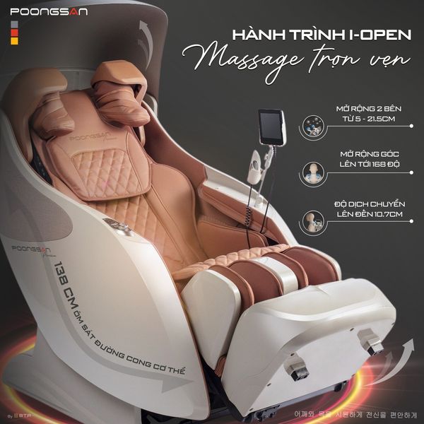 Ghế massage Poongsan MCP-906