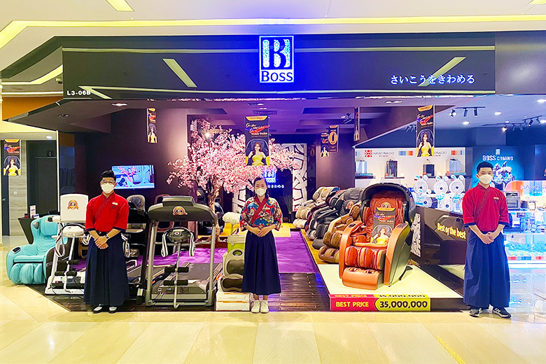 Boss - thương hiệu ghế massage Nhật Bản
