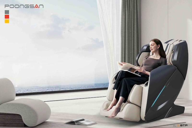 ghế massage là món quà 8/3 cho vợ mới sinh