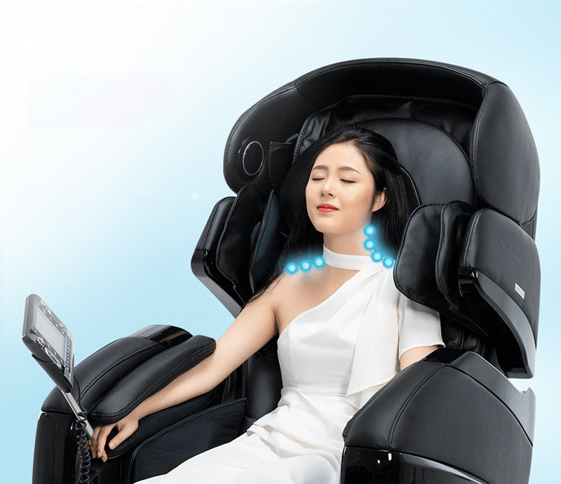 Ghế massage với thiết kế đặc biệt dành cho vai gáy