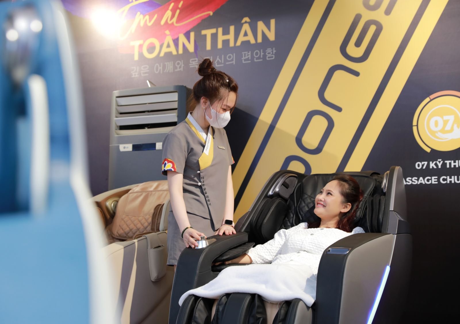 ghế massage giá rẻ tại quận 3 được ưa chuộng