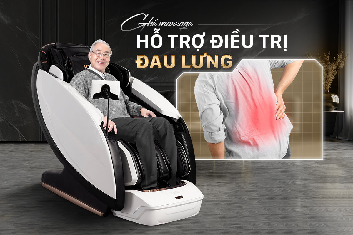 Ghế massage giá trị đau lưng có tốt không