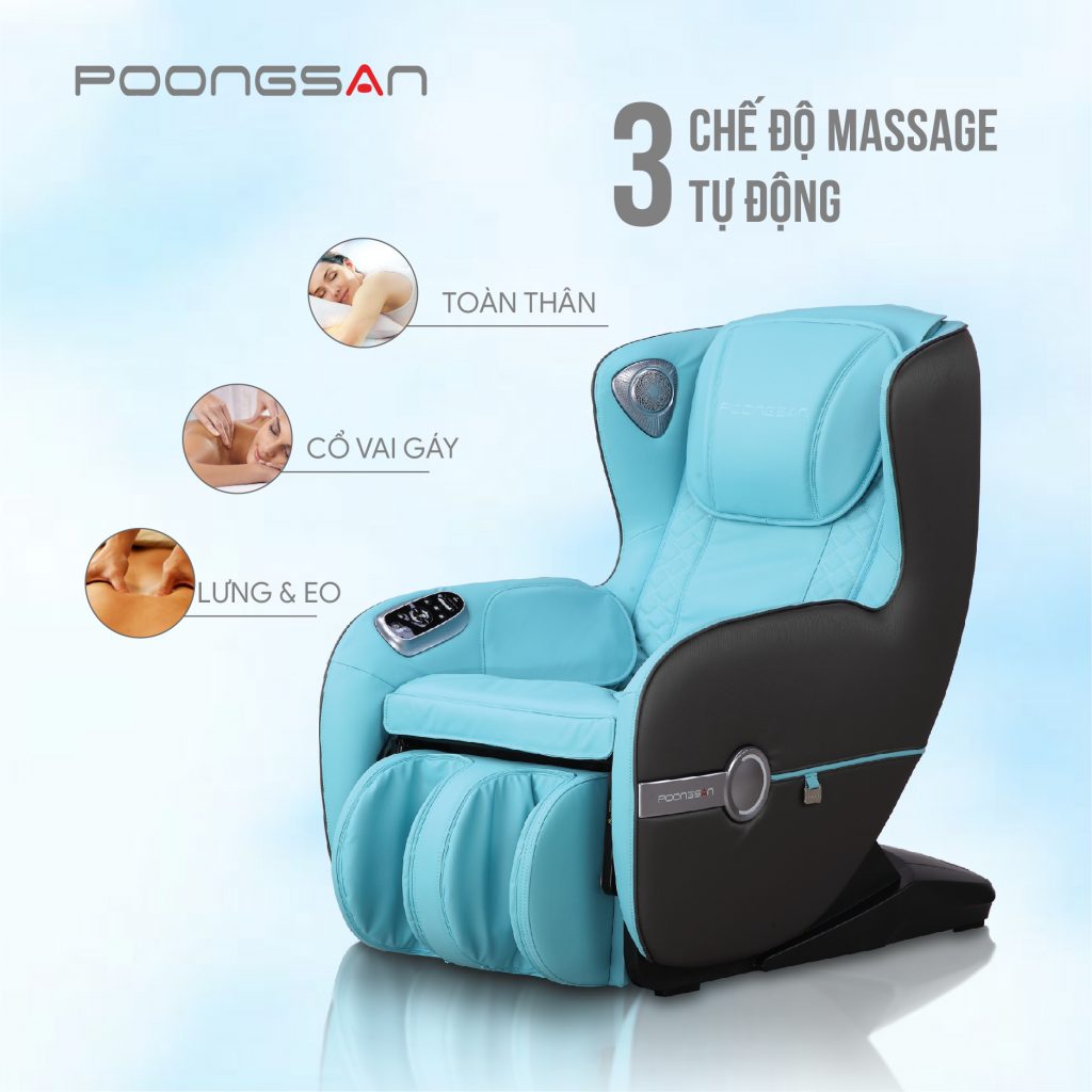 Điểm đặc biệt ghế massage vùng lưng cổ mang lại