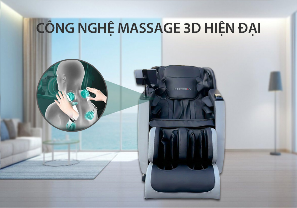 mẫu ghế massage toàn thân tại cẩm phả của poongsan