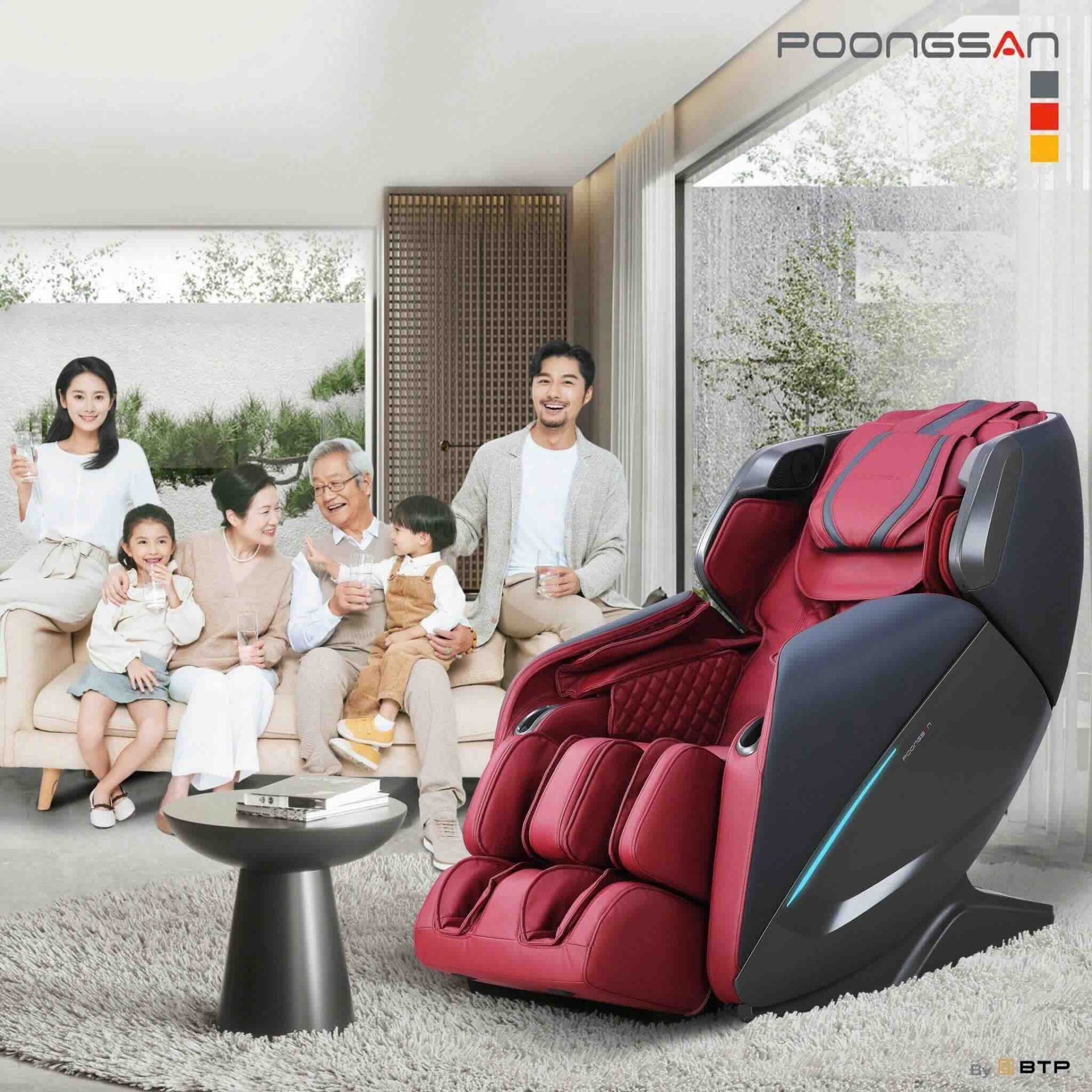 Ghế massage - Qu&agrave; tặng chăm s&oacute;c sức khỏe từ t&acirc;m