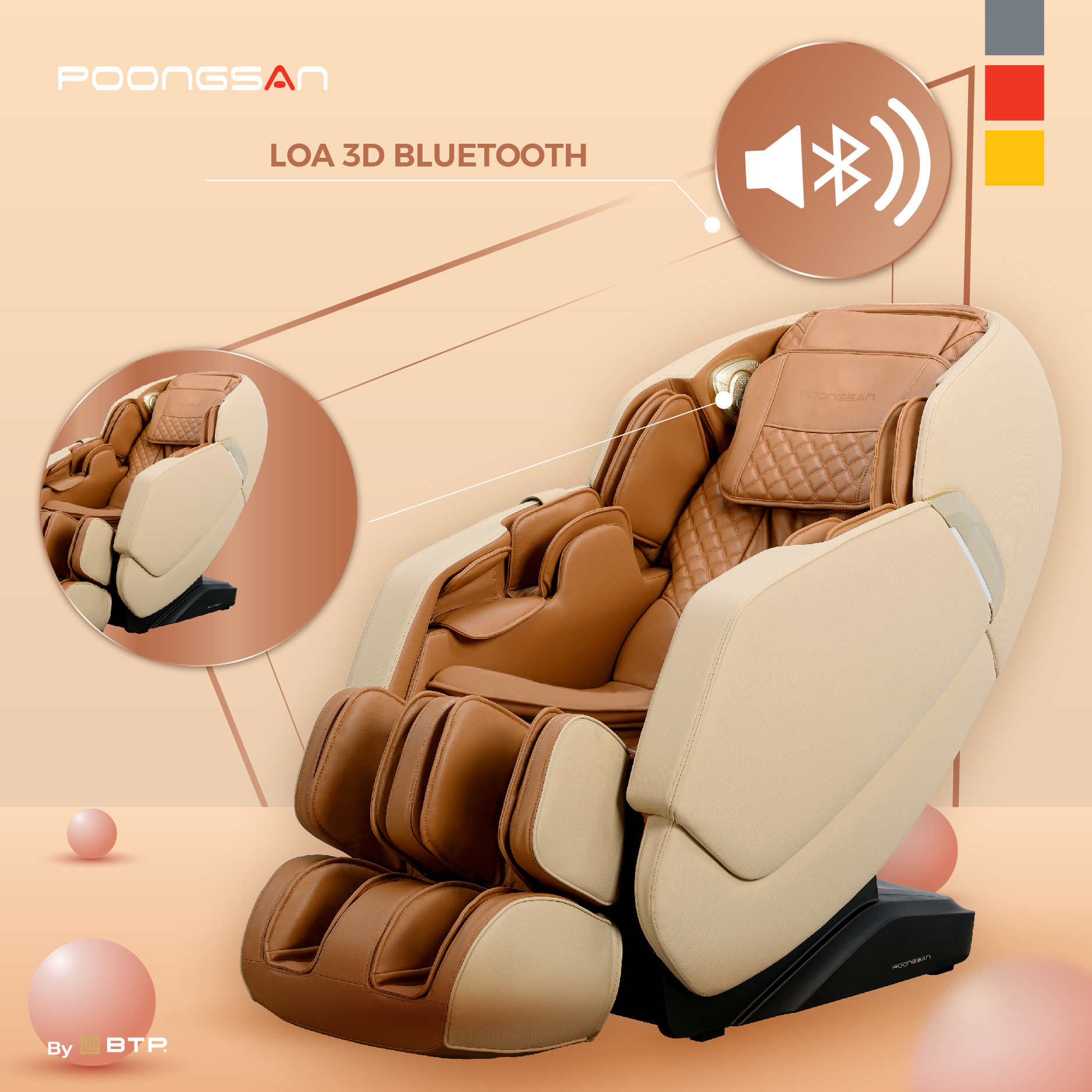 mua ghế massage chính hãng tại Hưng Yên