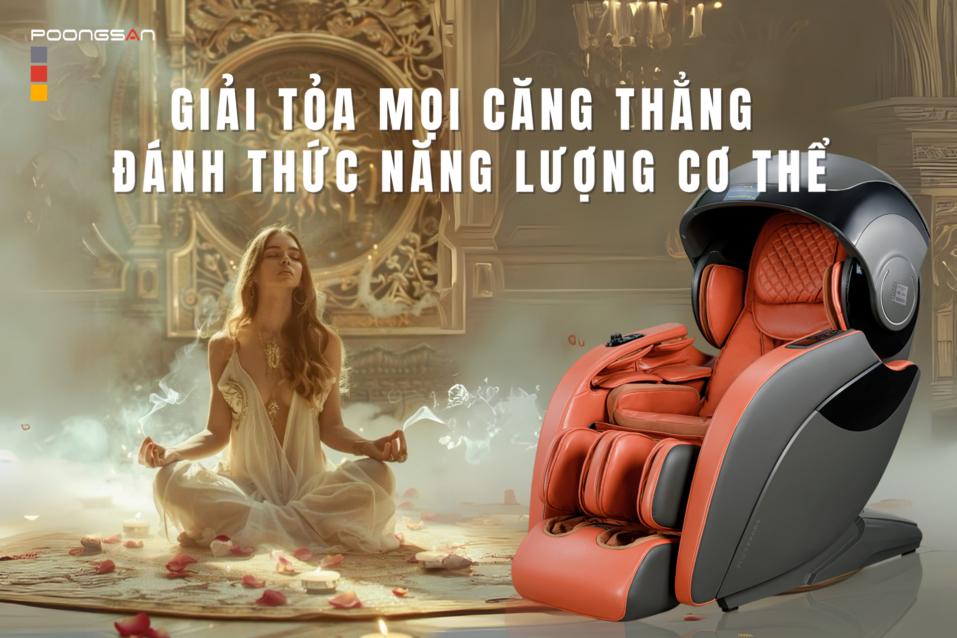 mua ghế massage toàn thân tại uông bí từ thương hiệu poongsan