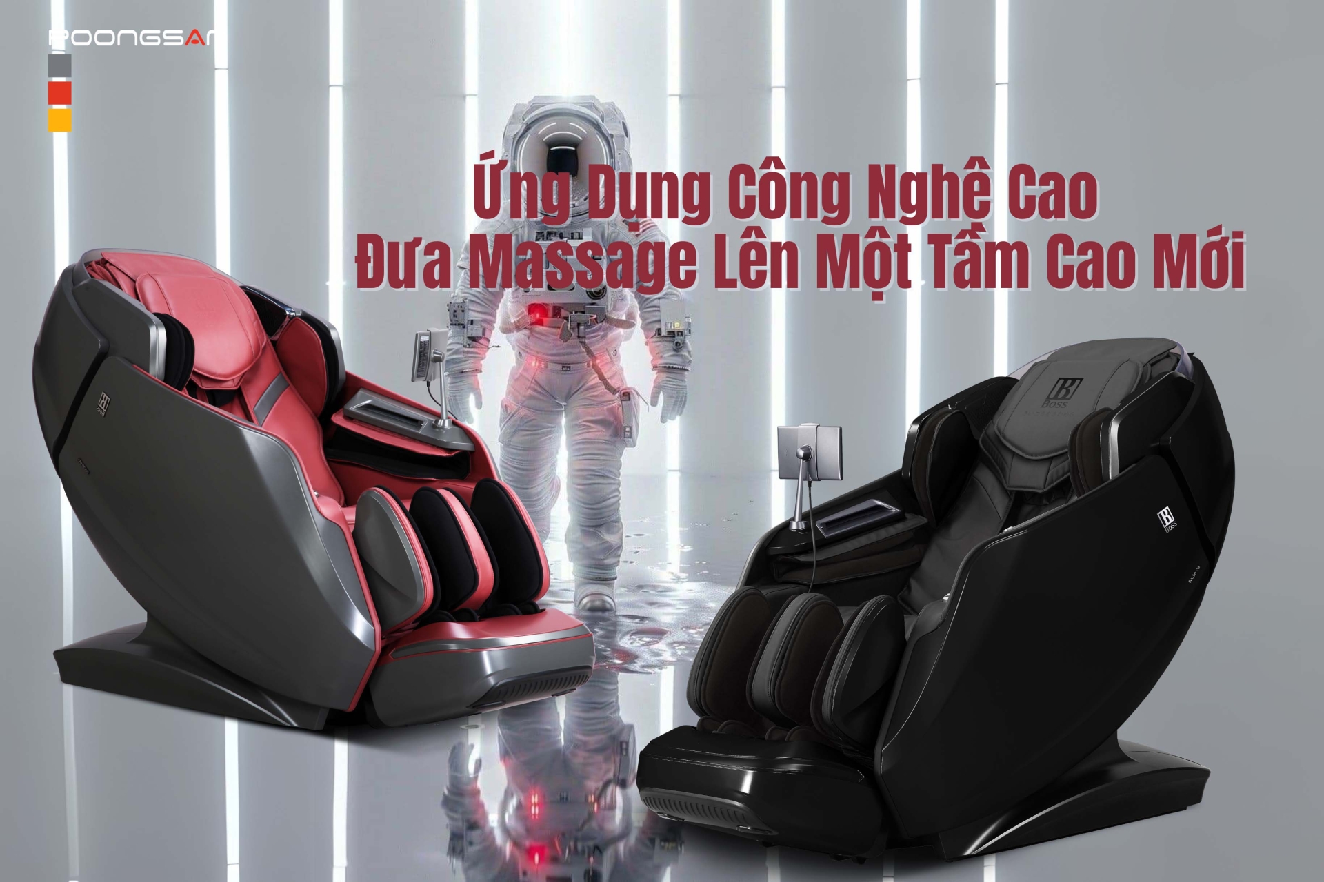 ngồi ghế massage thúc đẩy quá trình lưu thông máu