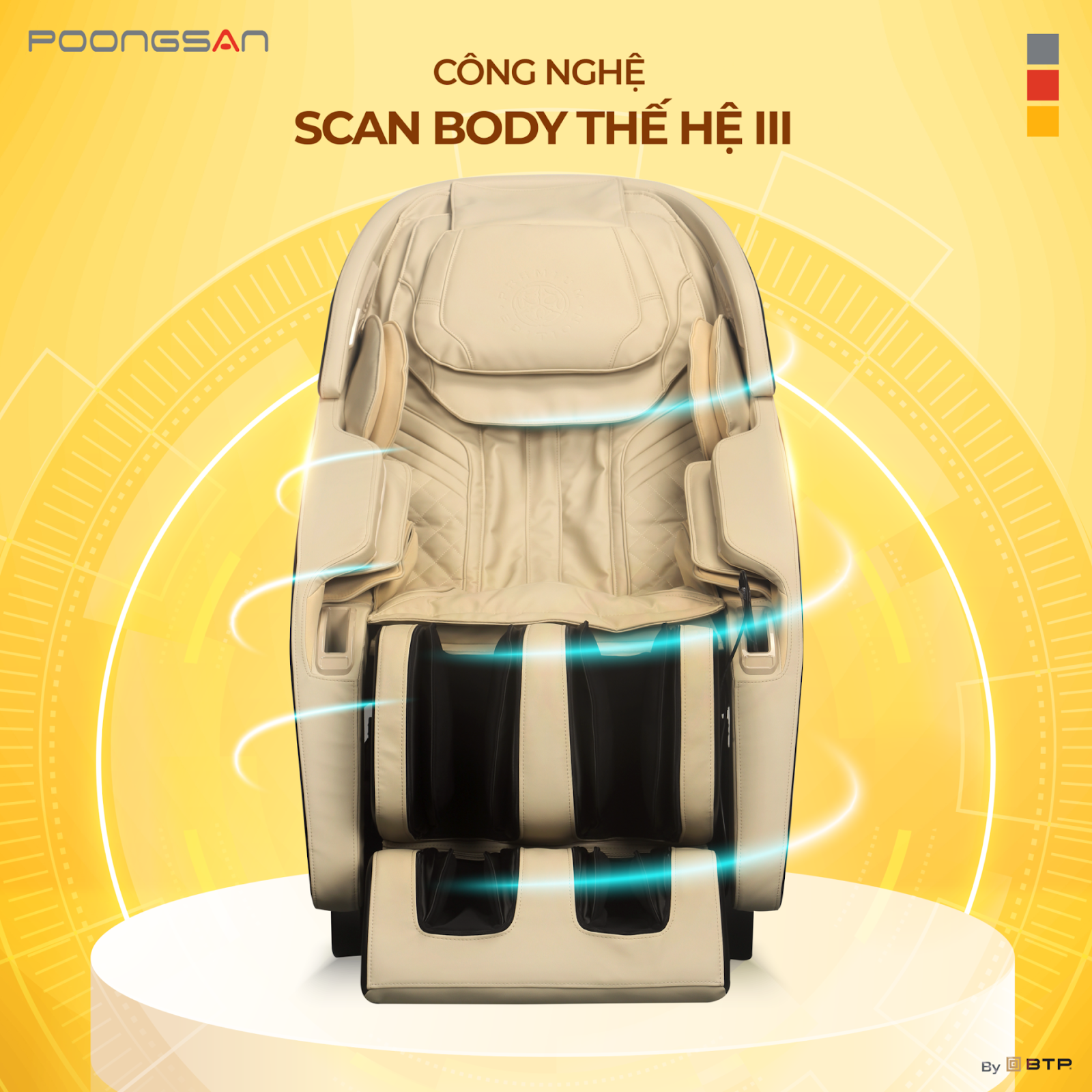 Ghế massage Poongsan MCP-502