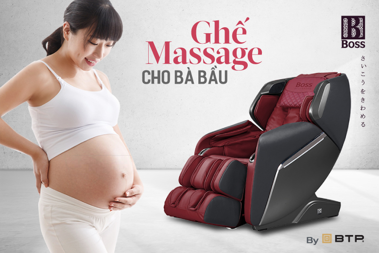 tặng ghế massage làm quà 8/3 cho mẹ bầu
