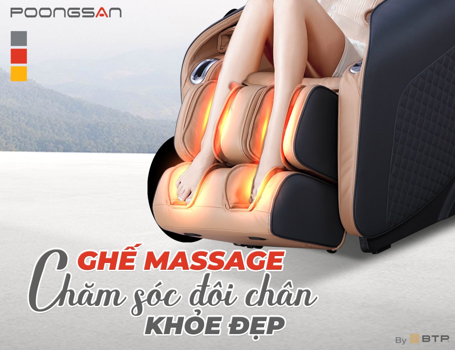 Tác dụng ghế massage trị liệu chân