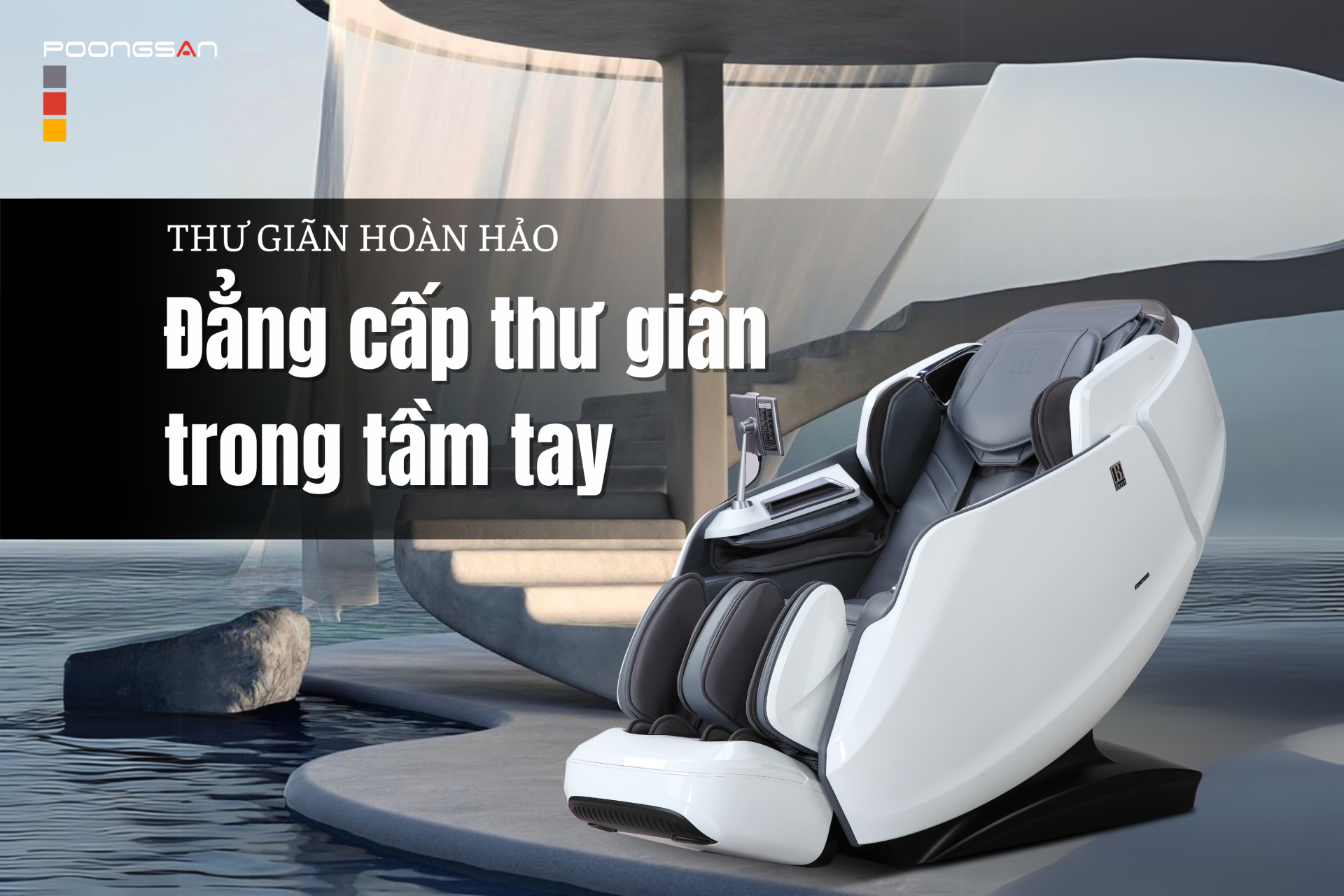 cam kết của ghế massage poongsan