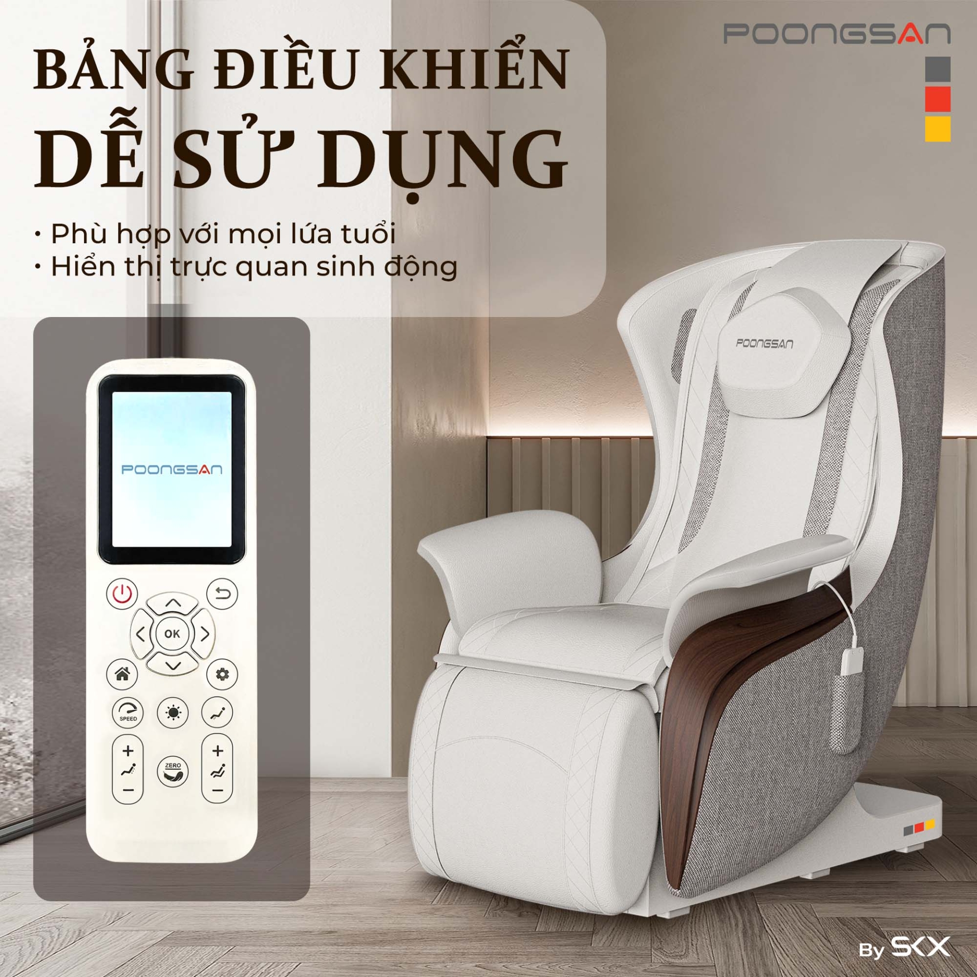 Tiêu chí lựa chọn ghế massage cho người già tại Bắc Ninh