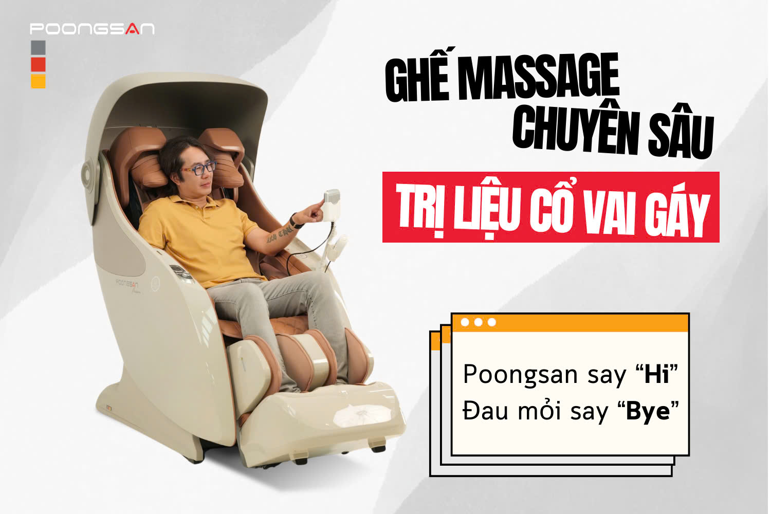 TOP 8 sản phẩm ghế massage trị liệu vai gáy