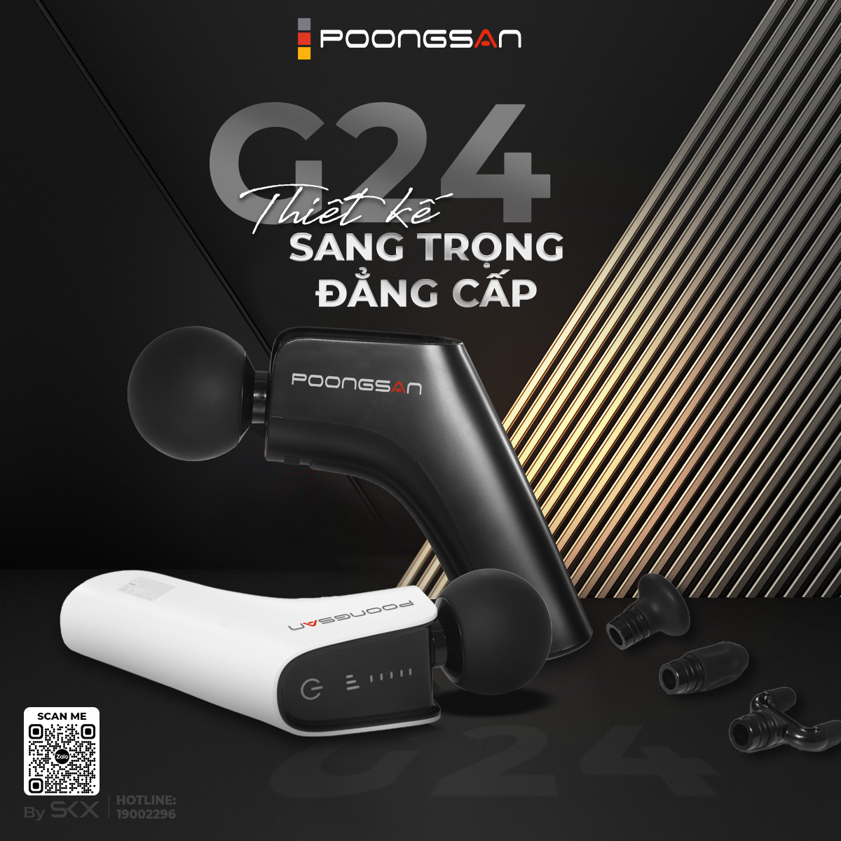 Máy massage Poongsan G24