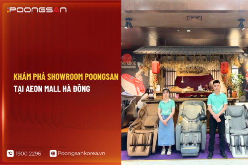 Khám phá showroom Poongsan tại Aeon Mall Hà Đông