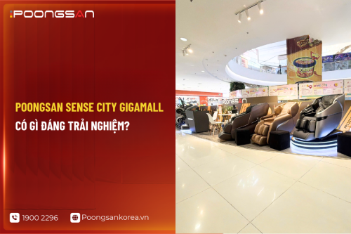 Poongsan Sense City Gigamall có gì đáng trải nghiệm?