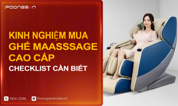 Kinh Nghiệm Mua Ghế Massage Cao Cấp, Checklist Cần Biết