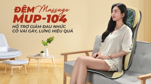 Đệm ghế massage có thật sự hiệu quả? Giá bao nhiêu? Nên mua loại nào?