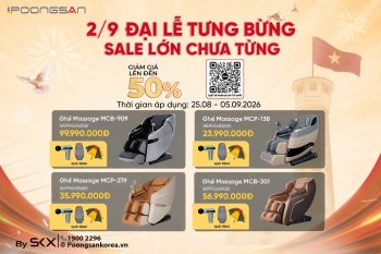Mừng Đại Lễ 02.09 - Thưởng Lễ Thảnh Thơi, Deal Hời Gấp Đôi