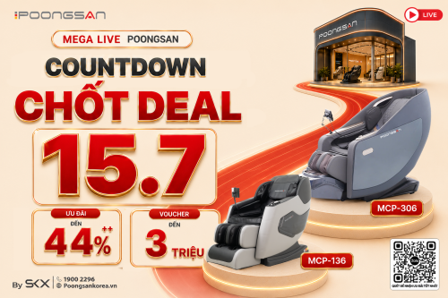 Sale 15.7 Poongsan - Ưu Đãi Lớn, Quà Tặng Giá Trị