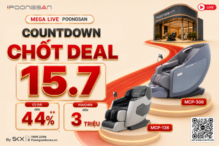 Sale 15.7 Poongsan - Ưu Đãi Lớn, Quà Tặng Giá Trị